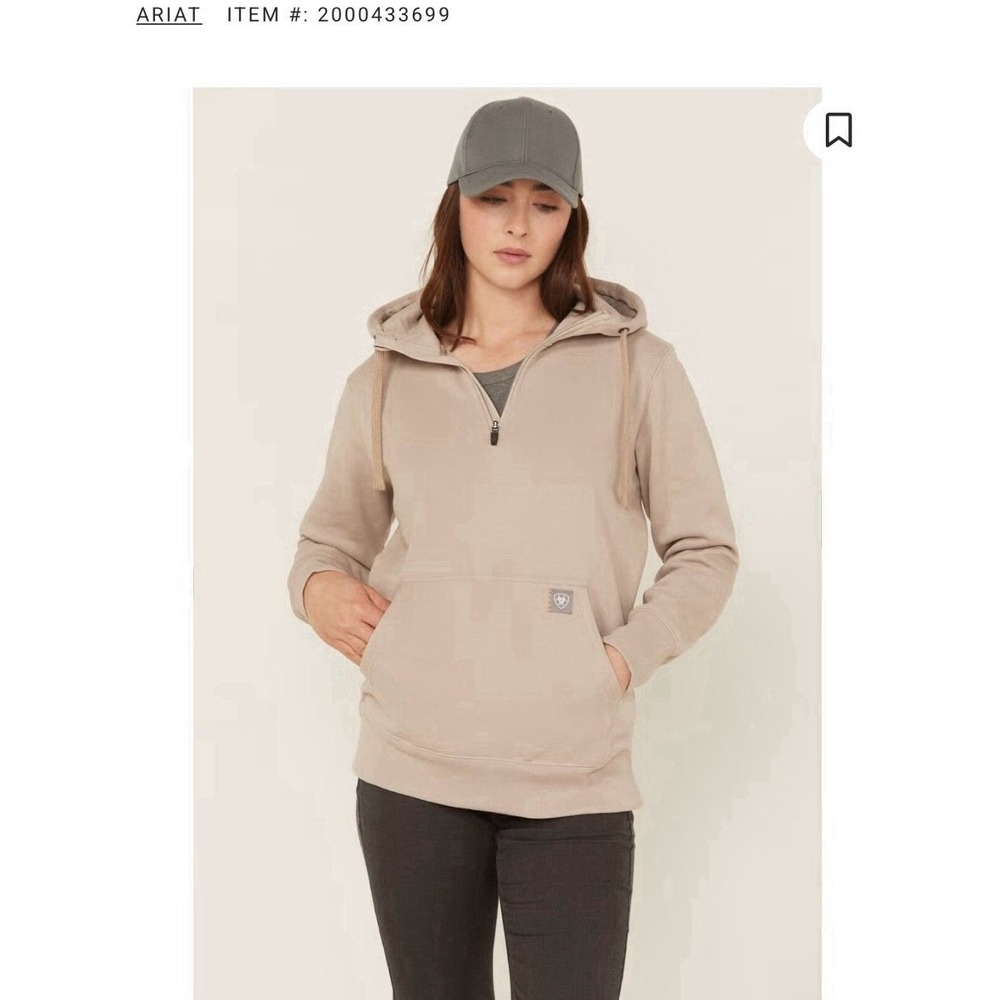 Ariat Women's Rebar Skill Set 1/2 Zip Pullover size medium
